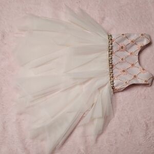 American Princess Pink and Gold Dress